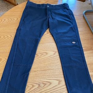 Dickies Skinny Straight double knee work-pants (32/30)
